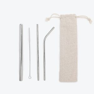 Stainless Steel Straw Set