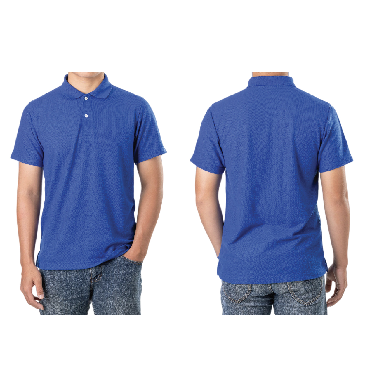 CVC Cotton Honeycomb Polo - Image 9