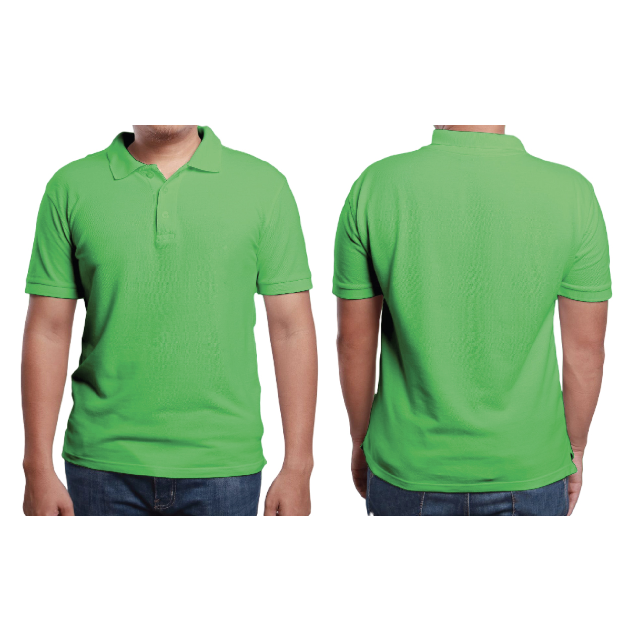 CVC Cotton Honeycomb Polo - Image 5