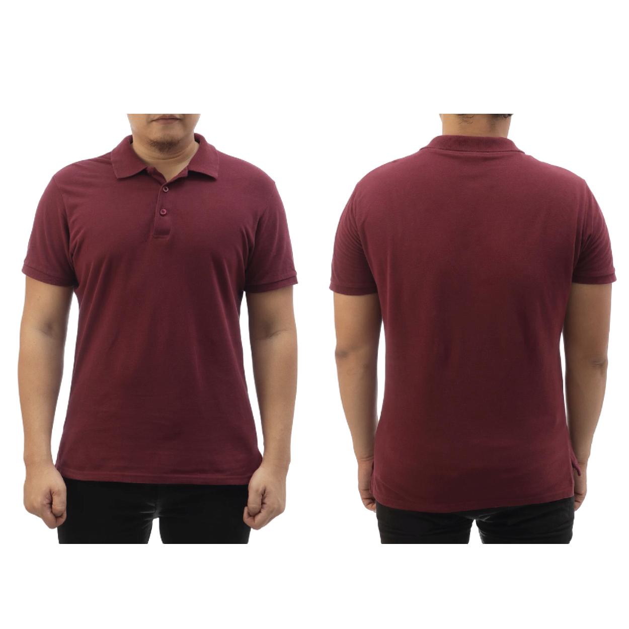 CVC Cotton Honeycomb Polo - Image 3