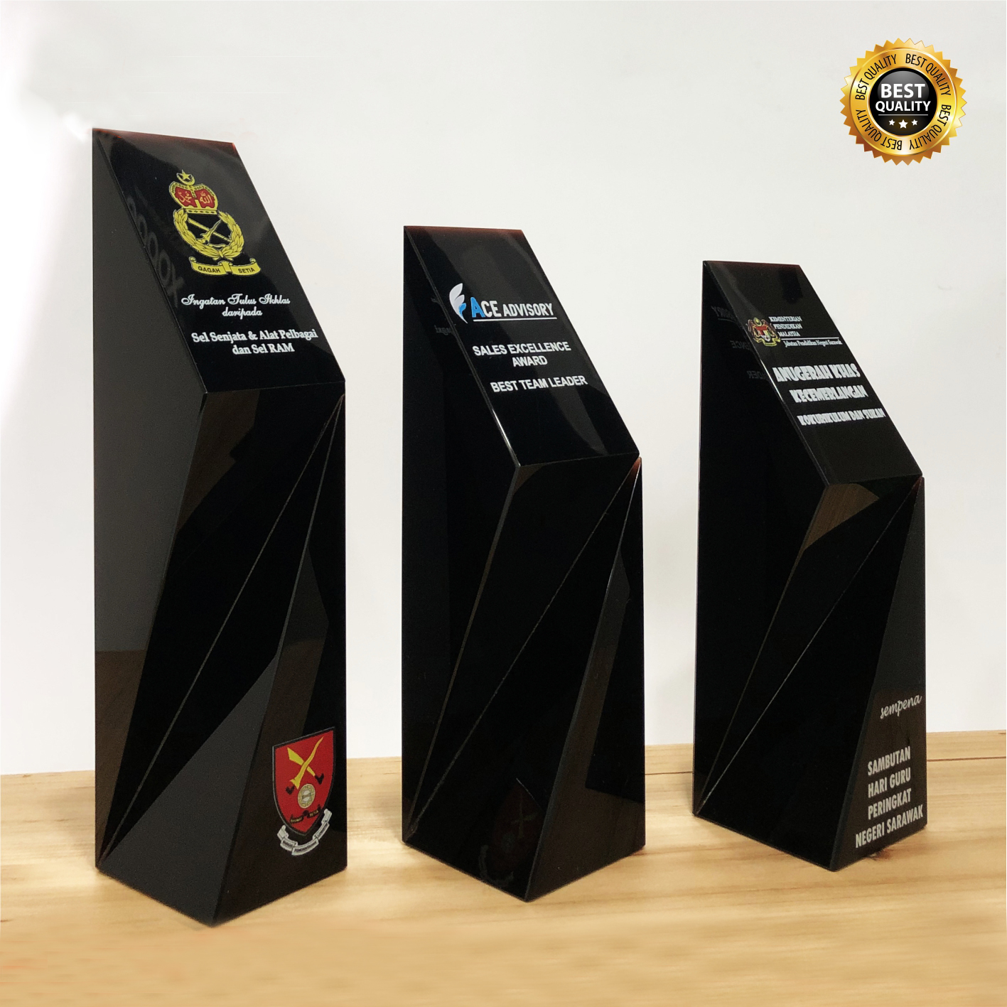 Exclusive Crystal Plaque