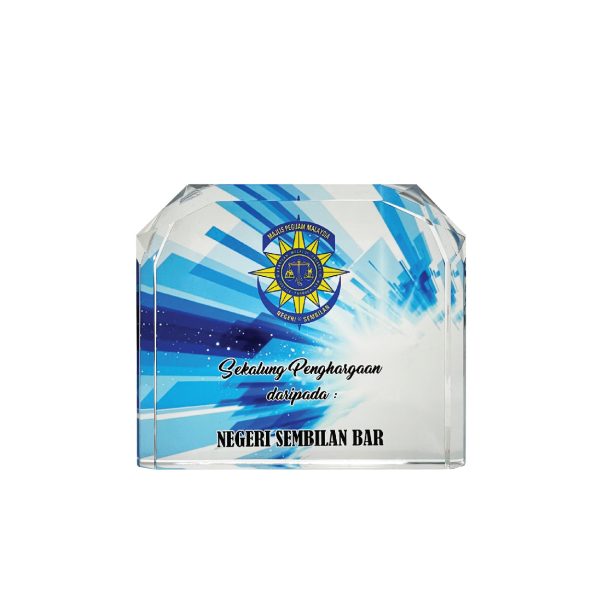 Exclusive Crystal Plaque