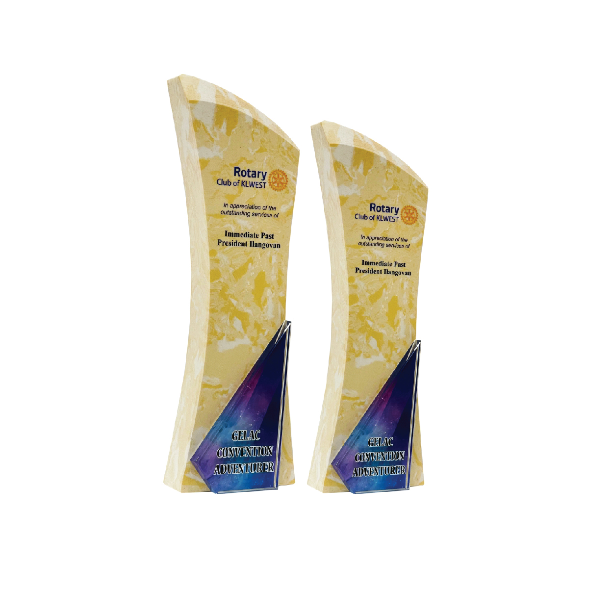 Exclusive Crystal Plaque