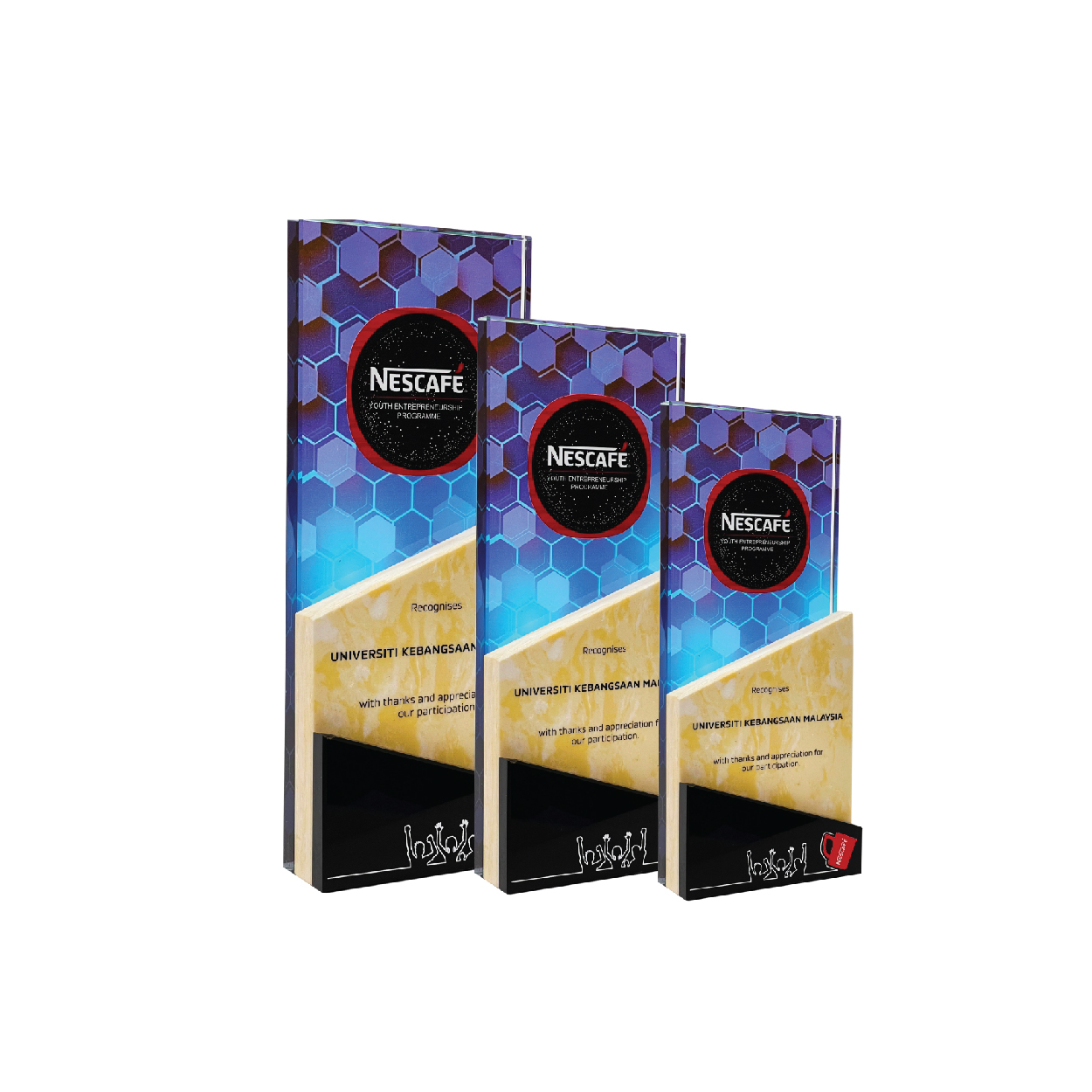 Exclusive Crystal Plaque